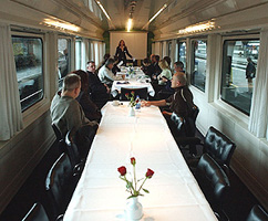 Private Carriages for Escorted Group Rail Travel in Europe and the UK